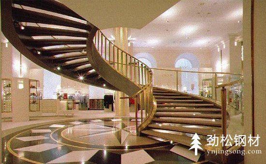 鋼結(jié)構(gòu)旋轉(zhuǎn)樓梯的制作過程