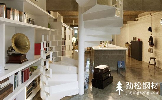 原來家用小戶型旋轉(zhuǎn)樓梯也可以這樣設(shè)計(jì)制作